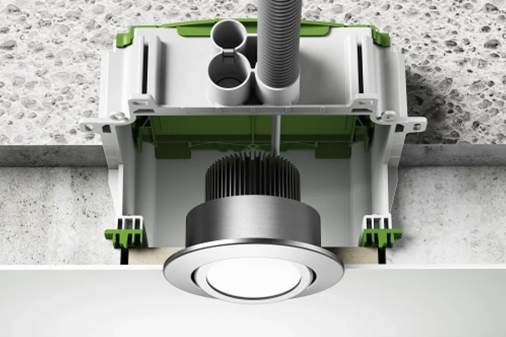 inbouwdoos lichtplan