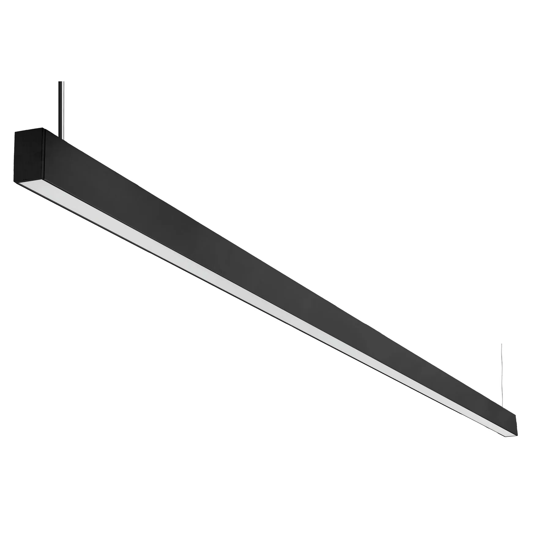 LED hanglamp tot 200cm ZWART 2300K 2000LM/900LM CRI97+ dimbaar