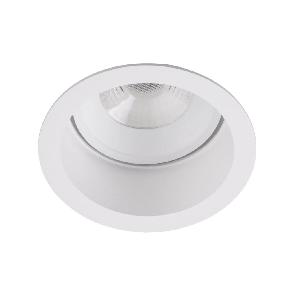 inbouwspot rond verdiept wit LED 6,5w 2700k CRI95+ 180mA incl. dimbare driver