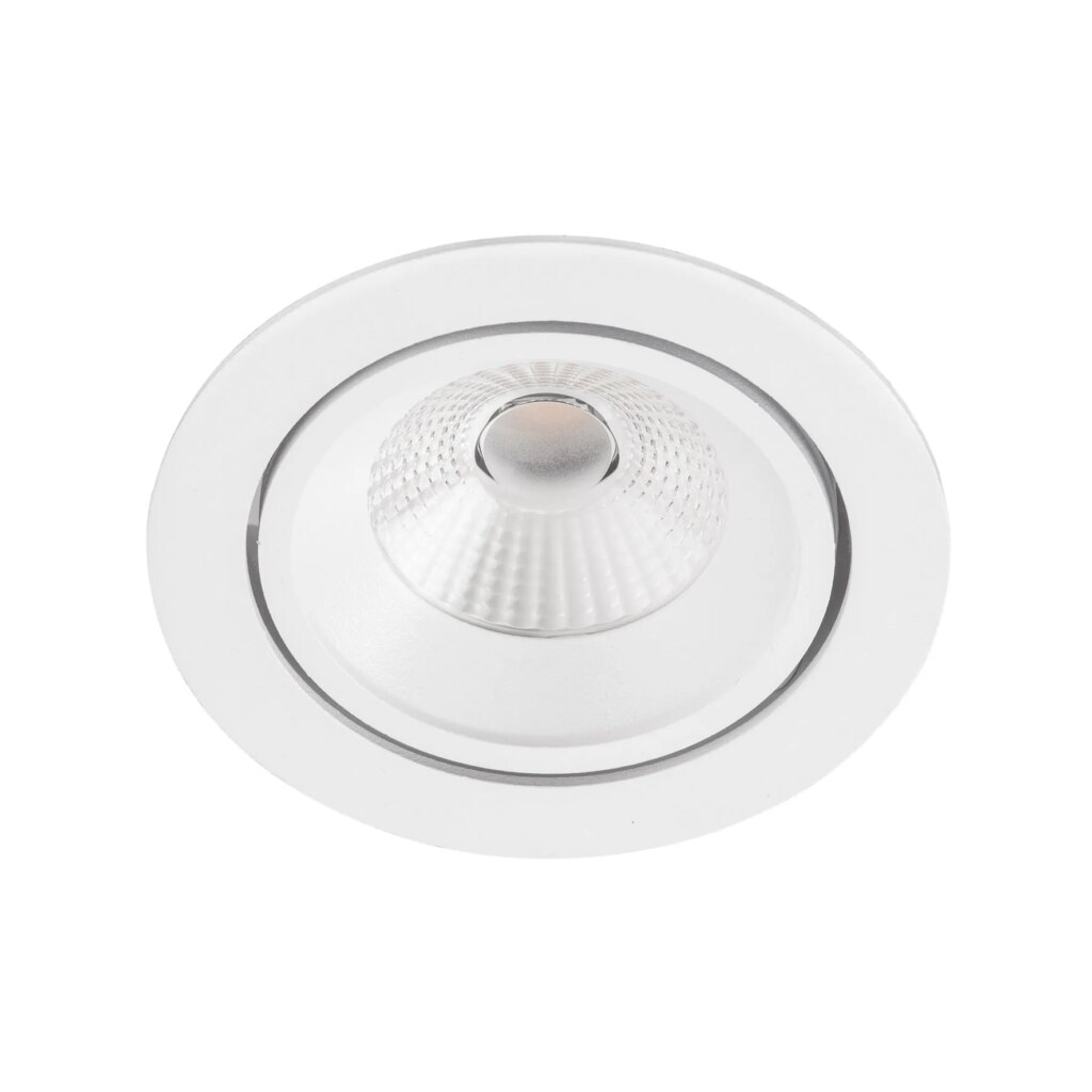 inbouwspot rond wit LED 6,5w 2700k CRI95+ 180mA incl. dimbare driver