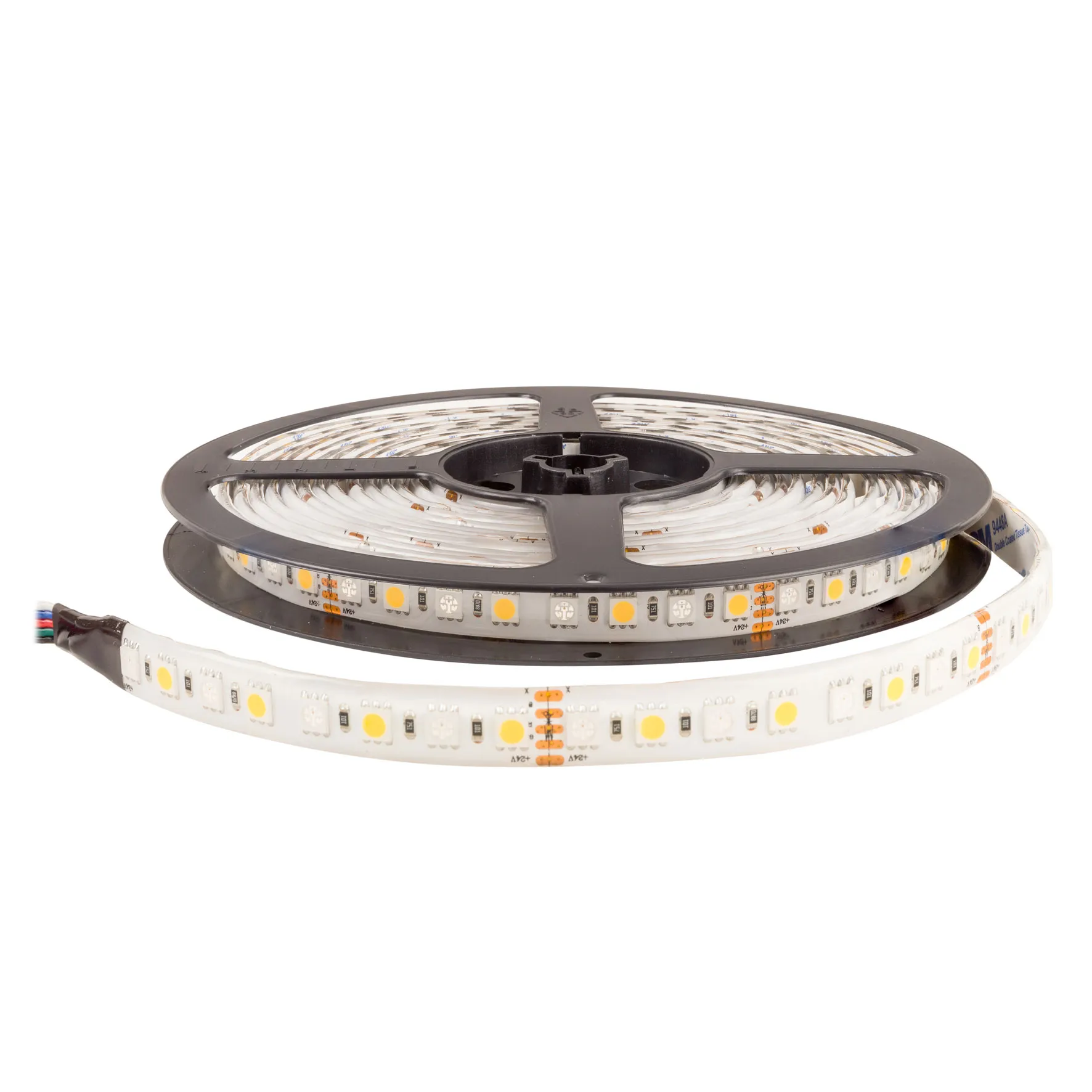 Ledstrip 23,04w-24v-96l/m-RGBW 2700k-IP62 CRI80+ 10m roll