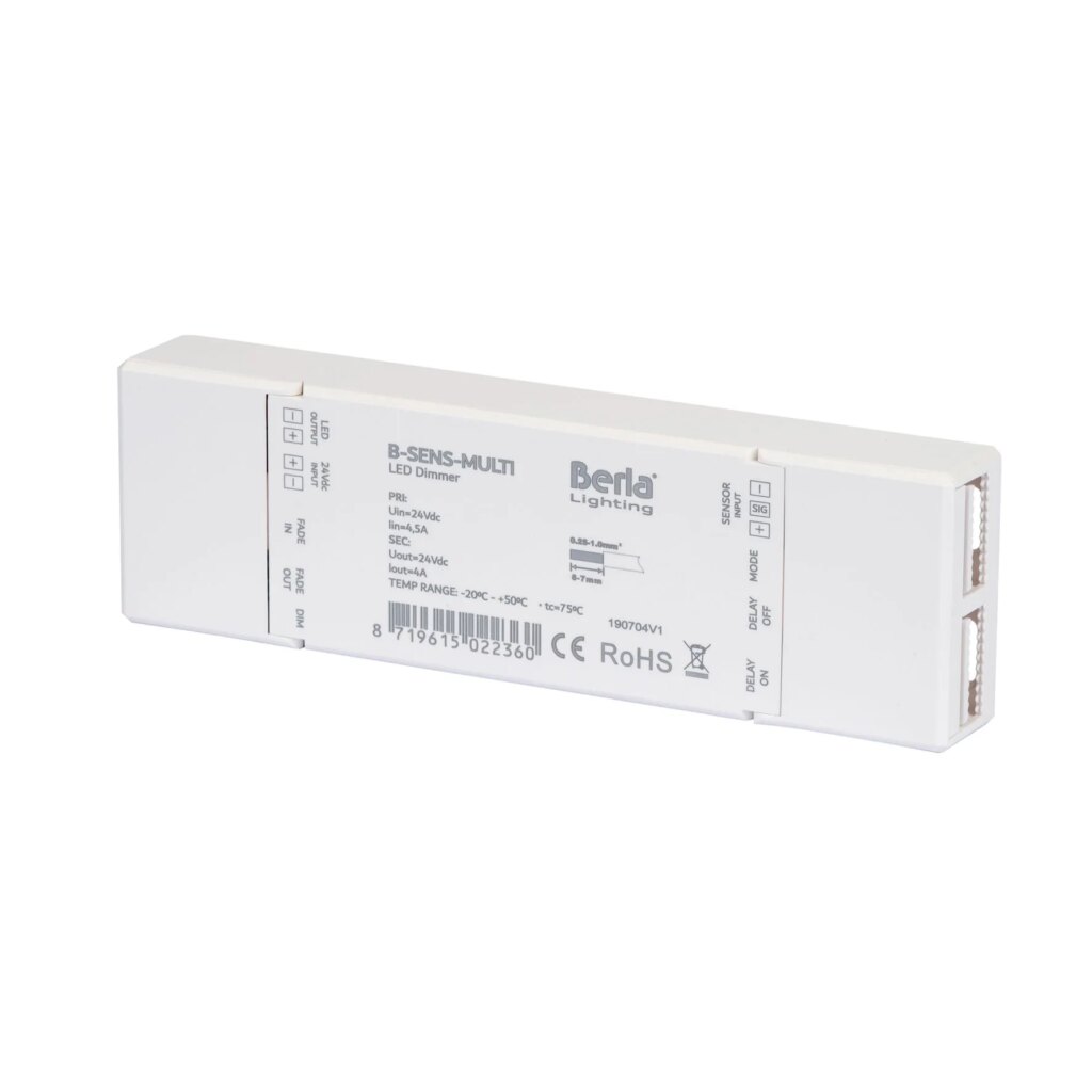 Multifunctionele instelbare sensorschakelaar 24V/4A