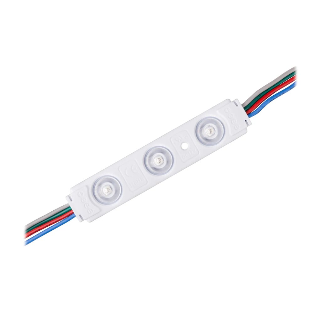 Ketting van 20x module á 0.65W 12V IP65 RGB