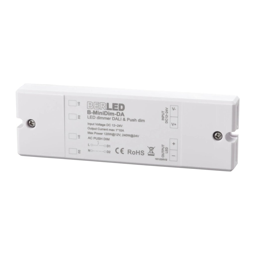 DALI compatible led controller 10A 12V/24V-240W