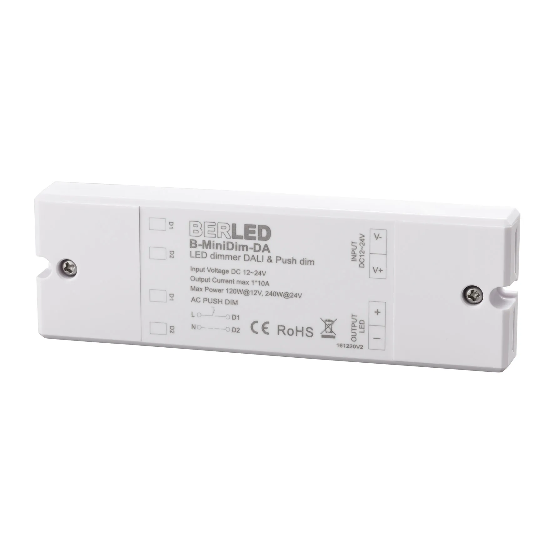 DALI compatible led controller 10A 12V/24V-240W