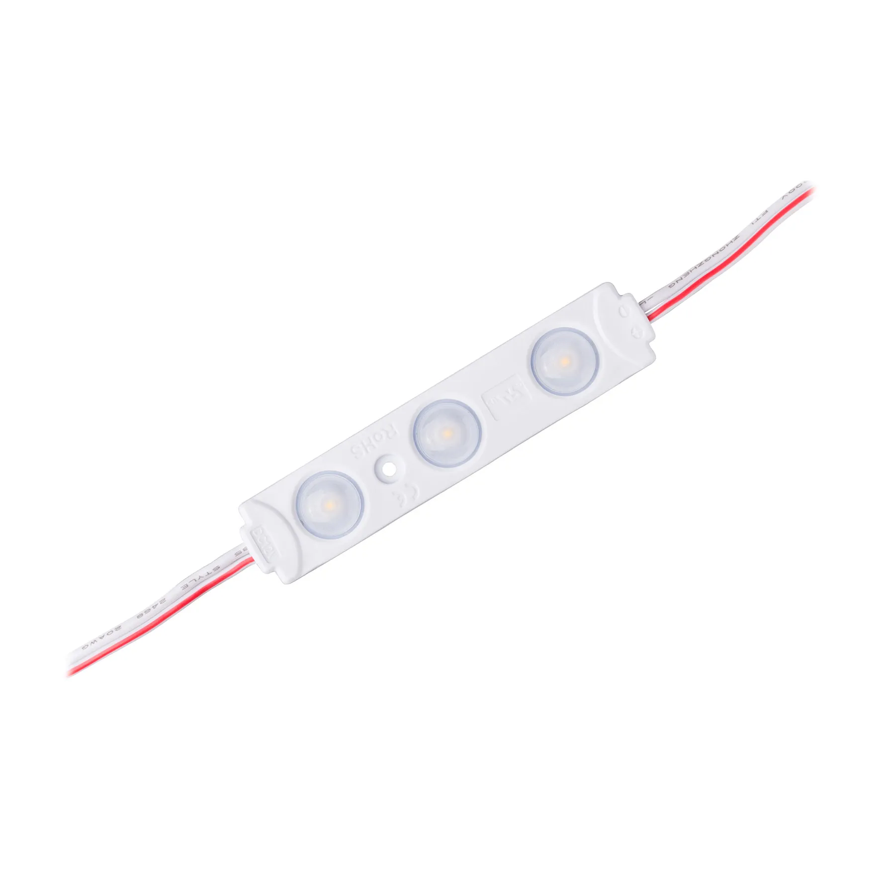 Ketting van 20x module á 70lm 1W 12V IP65 7000K