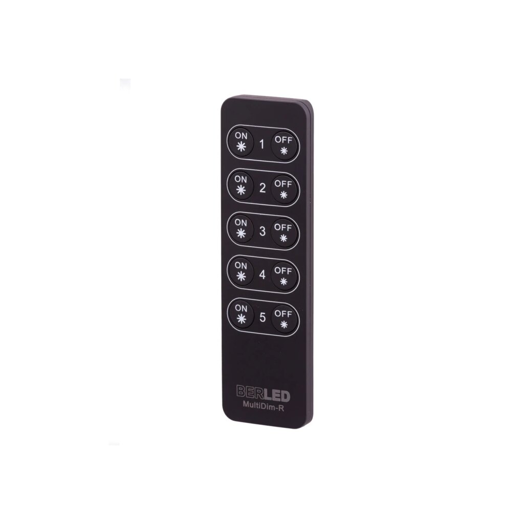 5 zone RF remote for B-MiniDim-C/B-MultiDim-C