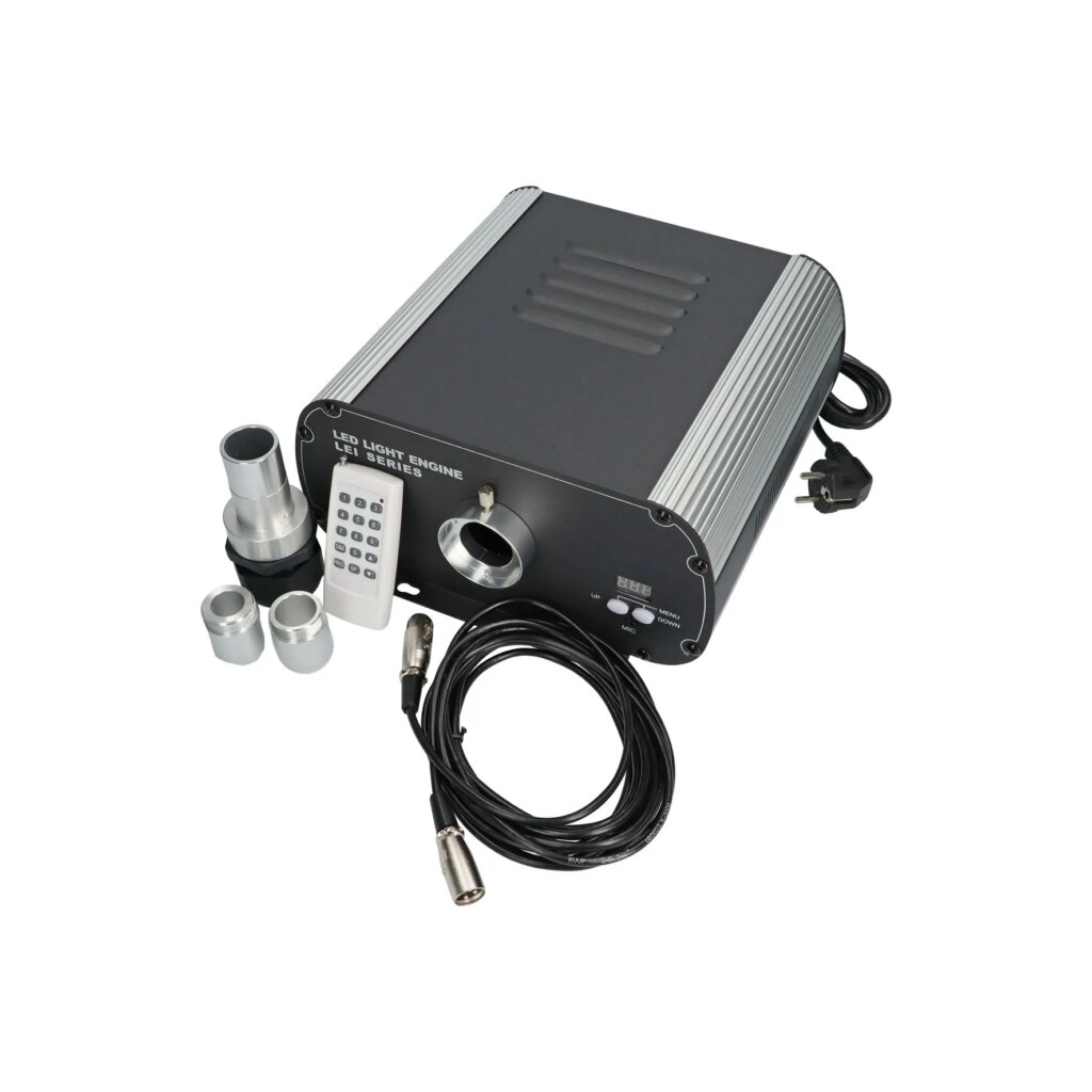 150W RGBW Fiberoptics LED engine with twinklewheel, DMX controllable.