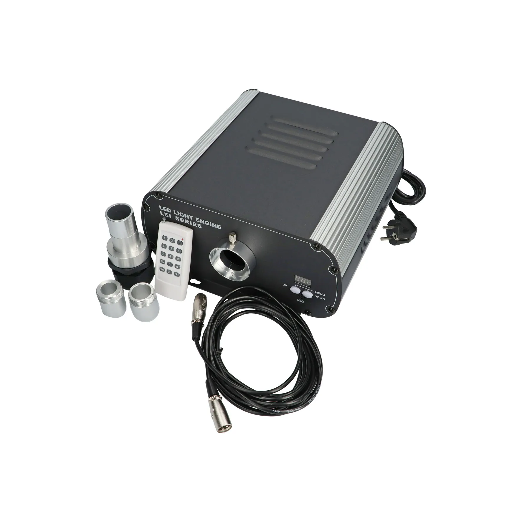 150W RGBW Fiberoptics LED engine with twinklewheel, DMX controllable.