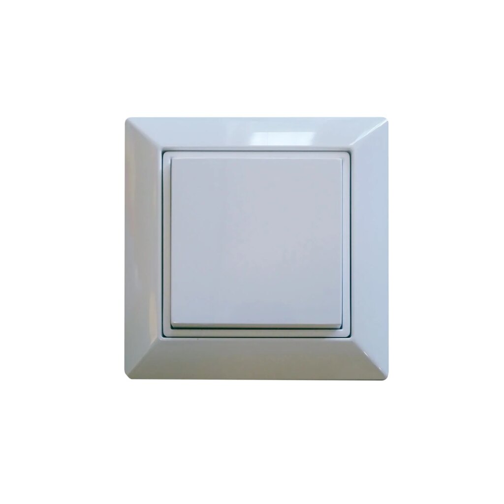 Enkelvoudige wandschakelaar EnOcean/Casambi wit