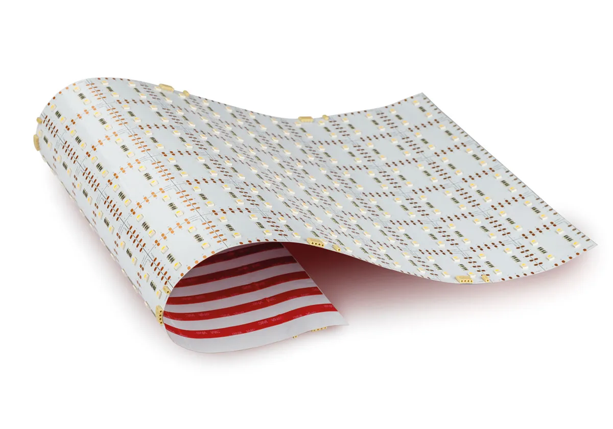 RGBW - flex panel - 288 leds p/m - 24V - afmeting 610 x 305 mm - 30 W