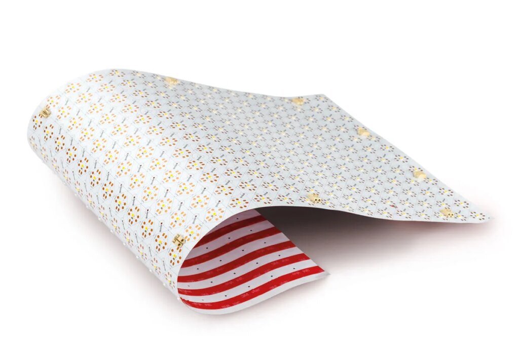 2700K 30W CRI90+ - flex panel - 288 leds p/m - 24V - afmeting 610 x 305 mm