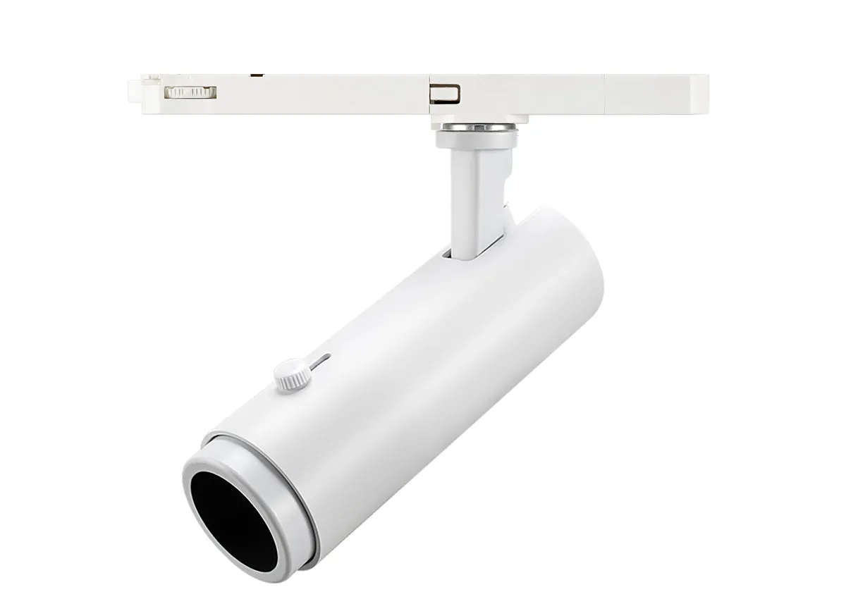 3 fase railsspot 3000K 900LM 8-30 graden instelbaar wit CRI90+ Niet dimbaar
