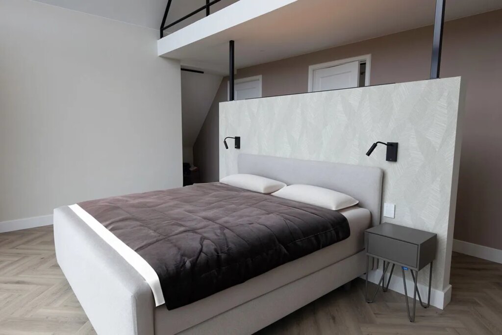 Wandlamp Flexarm 3W 2700K CRI90+ IP20 zwart dimbaar 3-step touch op armatuur