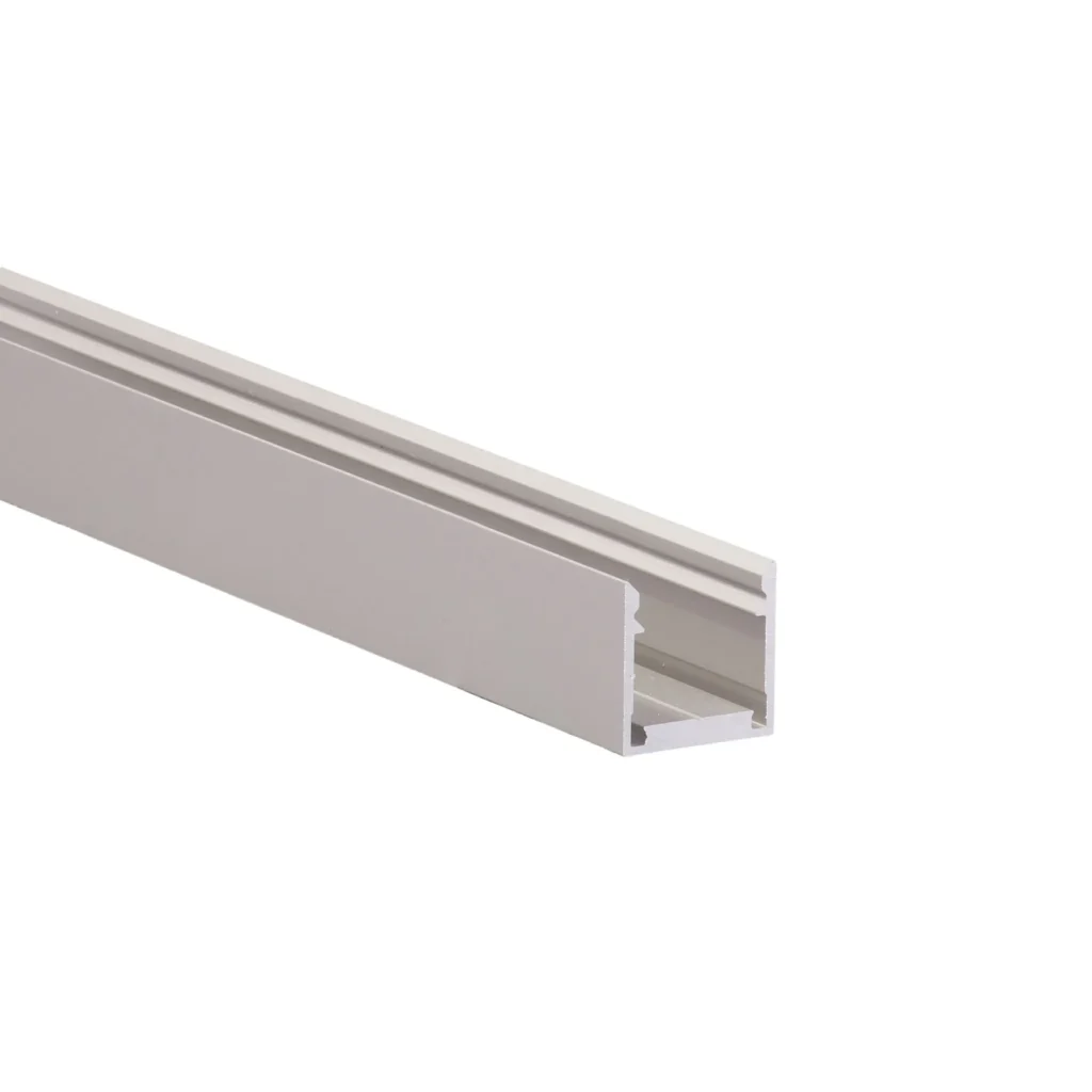 Aluminium u-profiel hoog 18mm x 18mm x 18mm