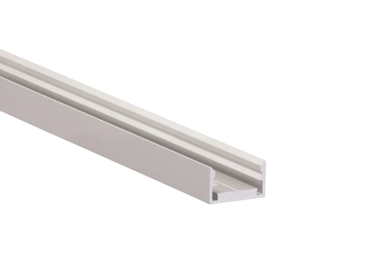 Aluminium u-profiel laag 10,5 x 18mm