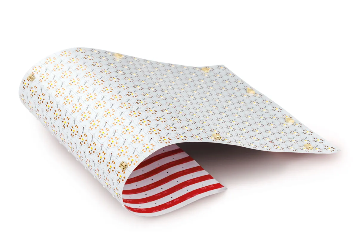 4000K 30W CRI90+ - flex panel - 288 leds p/m - 24V - afmeting 610 x 305 mm