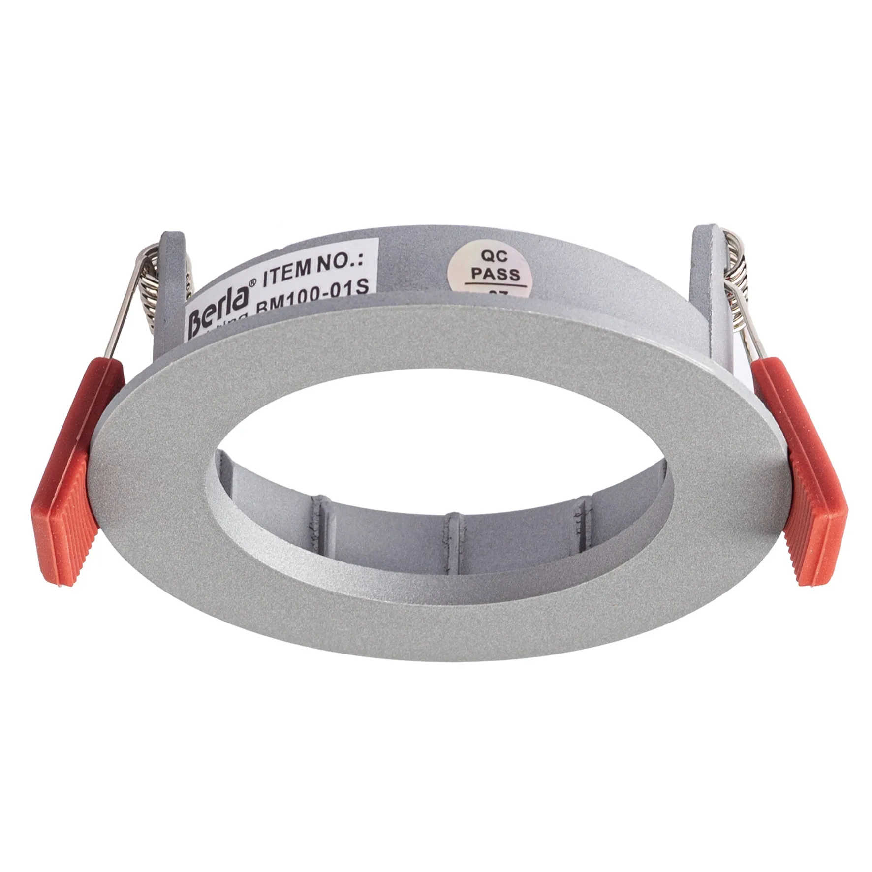 Cover zilver metallic rond vast voor BM100