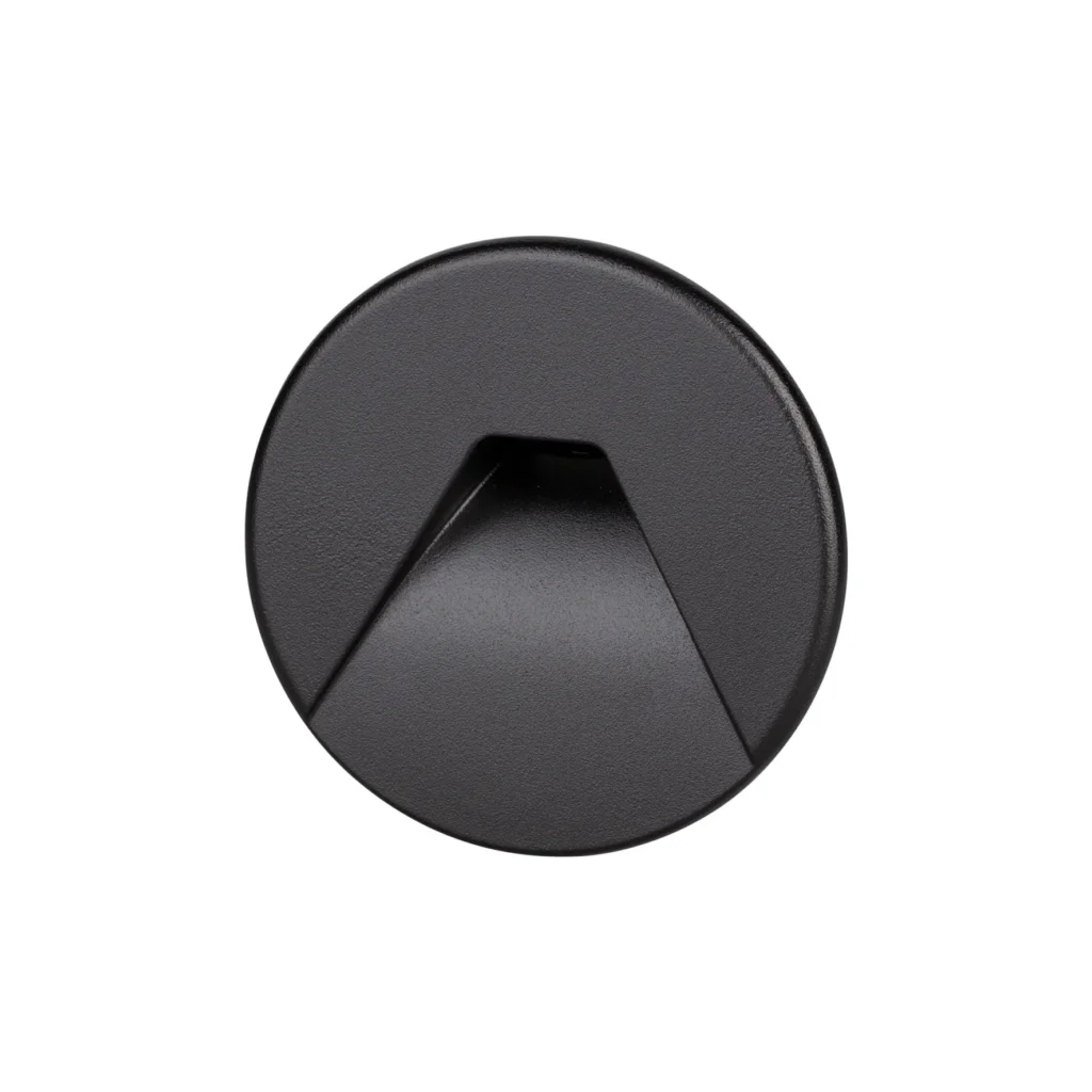 cover rond zwart met design gat tbv BW0010 led module