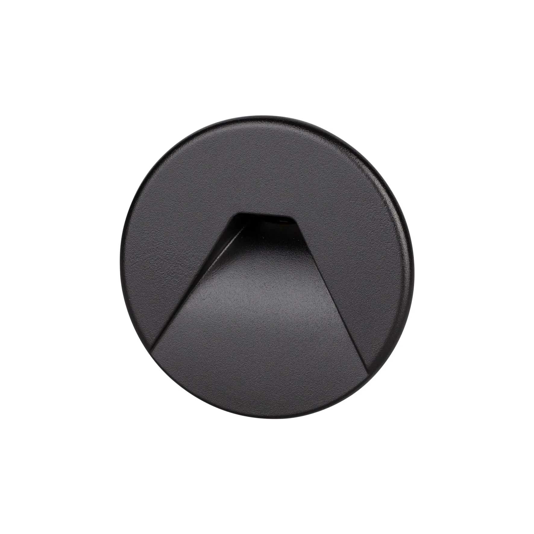 cover rond zwart met design gat tbv BW0010 led module