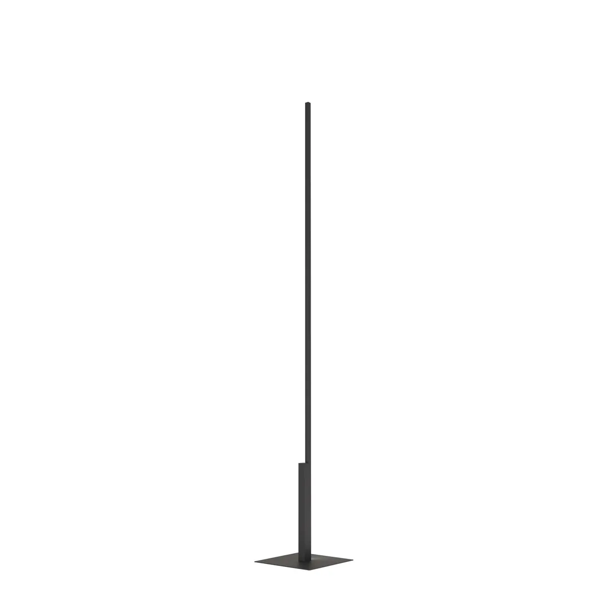 Staande vloerlamp 200cm ZWART COAT / VOET ZWART COAT 2700K CRI97+ 36W gesture control
