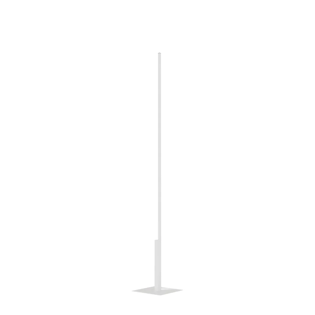 Staande vloerlamp 200cm WIT COAT 2700K CRI97+ 36W gesture control